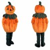 Orange Pumpkin Mascot Costume for Halloween Events