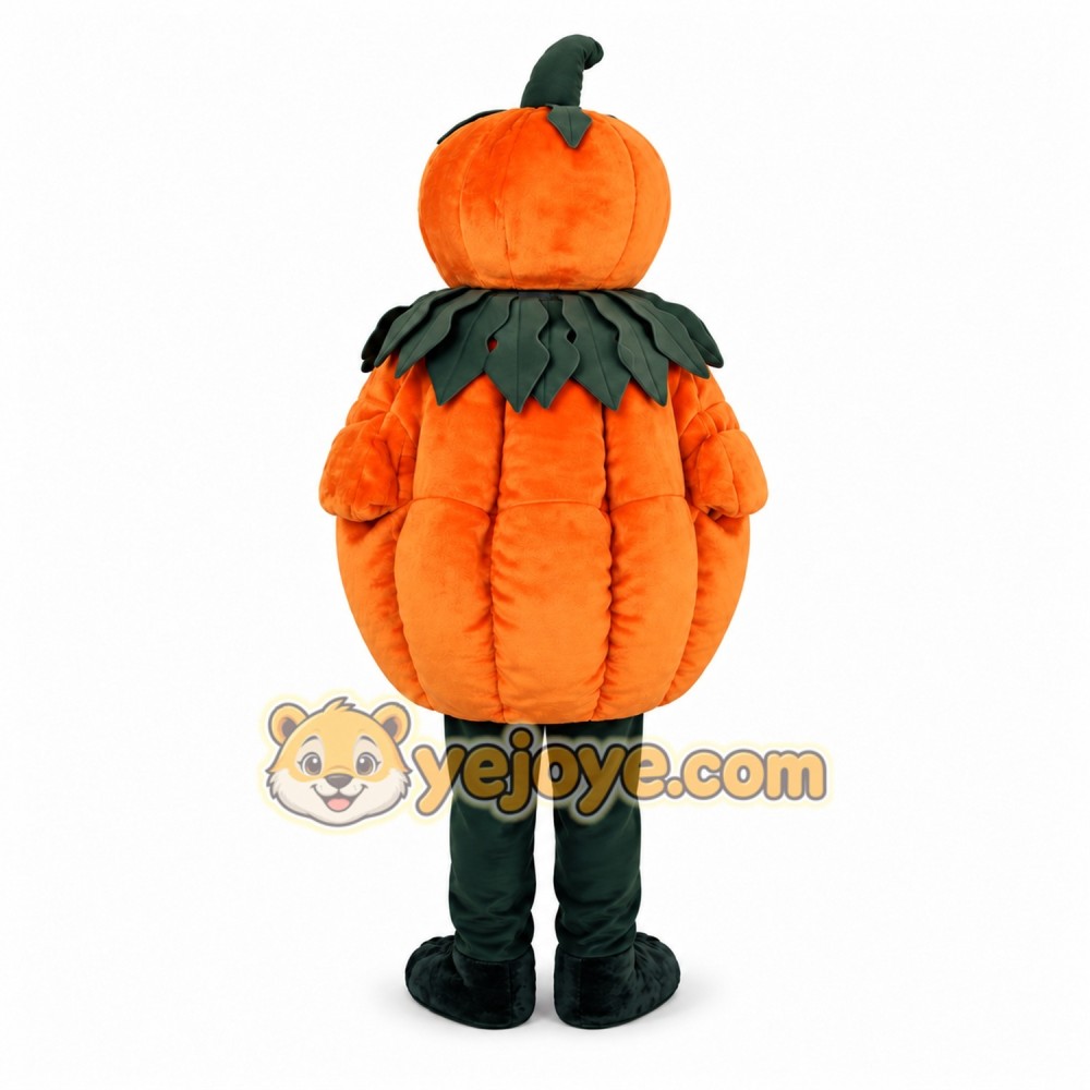 Orange Pumpkin Mascot Costume for Halloween Events Orange Pumpkin Mascot Costume for Halloween Events
