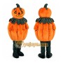 Orange Pumpkin Mascot Costume for Halloween Events