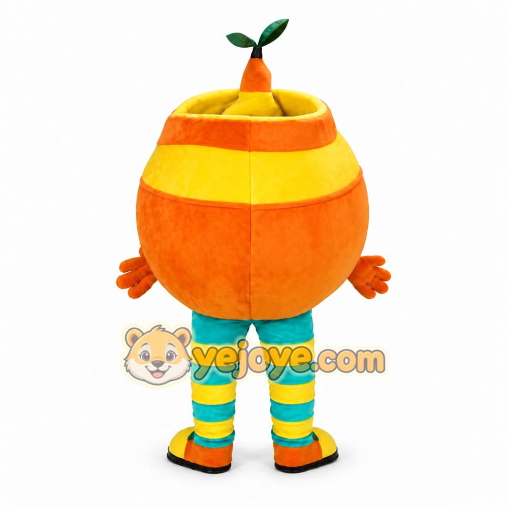 Orange Fruit Mascot Costume for Kids and Adults Orange Fruit Mascot Costume for Kids and Adults