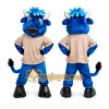 Blue Bull Mascot Costume Blue Bull Mascot Costume