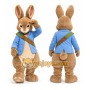 Blue Rabbit Mascot Costume for Kids and Adults