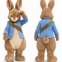 Blue Rabbit Mascot Costume for Kids and Adults