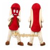 Red Hot Dog Mascot Costume Red Hot Dog Mascot Costume