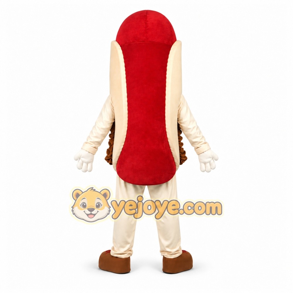 Red Hot Dog Mascot Costume Red Hot Dog Mascot Costume