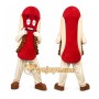 Red Hot Dog Mascot Costume