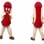 Red Hot Dog Mascot Costume