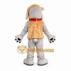 Gray Bulldog Mascot Costume Gray Bulldog Mascot Costume