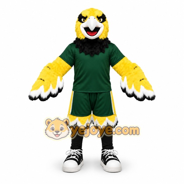 Yellow Bird Mascot Costume for Kids and Adults