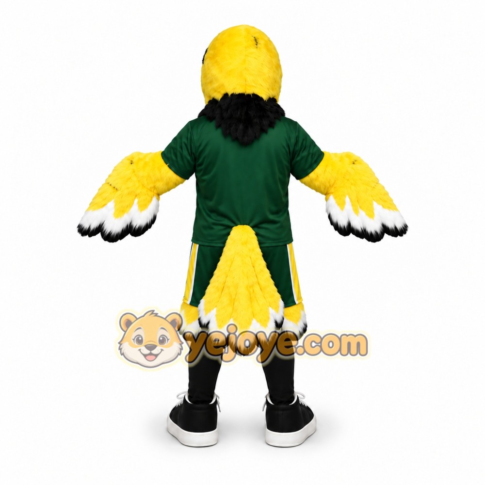 Yellow Bird Mascot Costume for Kids and Adults