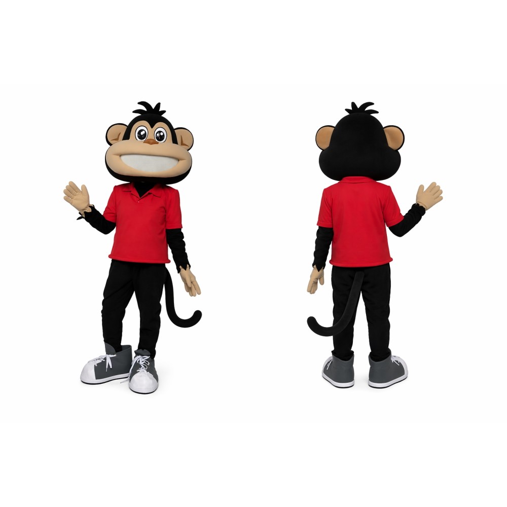 Red Monkey Mascot Costume