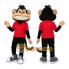 Red Monkey Mascot Costume Red Monkey Mascot Costume