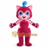 Pink Cat Mascot Costume Pink Cat Mascot Costume