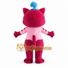 Pink Cat Mascot Costume Pink Cat Mascot Costume