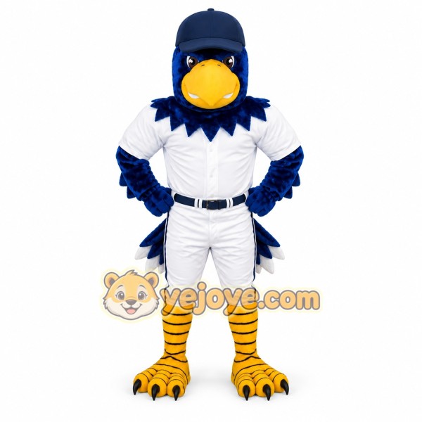 Blue Bird Mascot Costume with Cap Blue Bird Mascot Costume with Cap