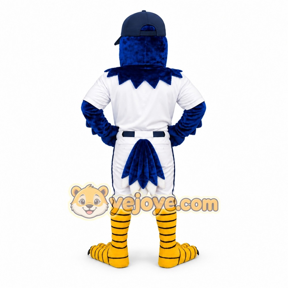 Blue Bird Mascot Costume with Cap Blue Bird Mascot Costume with Cap