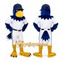 Blue Bird Mascot Costume with Cap