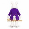 Purple Bunny Mascot Costume for Events Purple Bunny Mascot Costume for Events