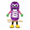 Purple Shoe Mascot Costume