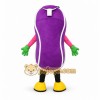 Purple Shoe Mascot Costume