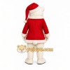 Red Polar Bear Mascot Costume