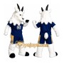 Blue Goat Mascot Costume
