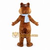 Brown Chipmunk Mascot Costume with Blue Scarf Brown Chipmunk Mascot Costume with Blue Scarf