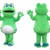 Green Frog Mascot Costume for Kids and Adults