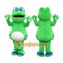Green Frog Mascot Costume for Kids and Adults