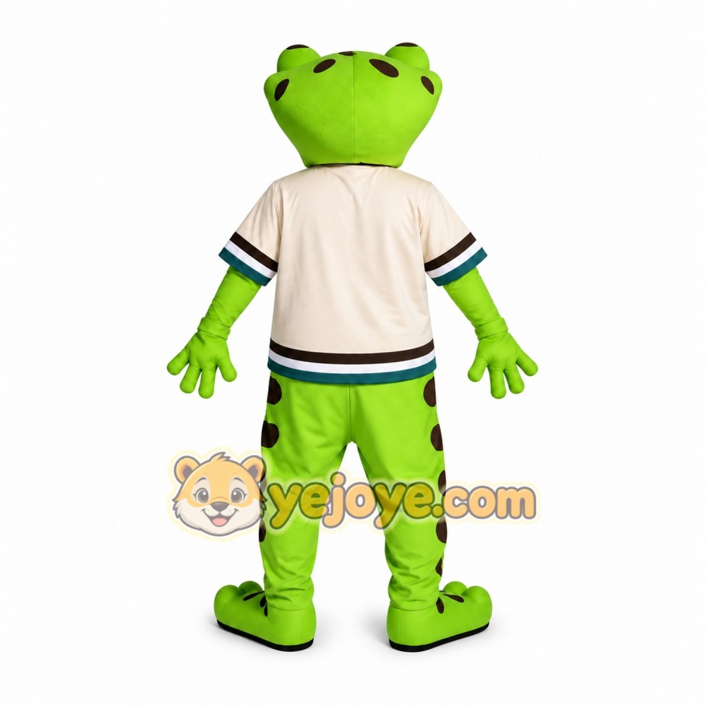 Green Frog Mascot Costume for Kids and Adults Green Frog Mascot Costume for Kids and Adults