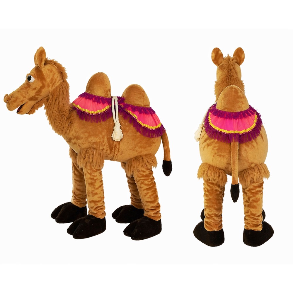 Brown Camel Mascot Costume for Kids and Adults