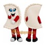 Chinese Dumplings Mascot Costume in Red