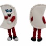 Chinese Dumplings Mascot Costume in Red