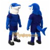 Blue Shark Mascot Costume for Kids and Adults