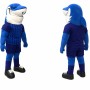 Blue Shark Mascot Costume for Kids and Adults