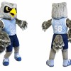 Blue Owl Mascot Costume
