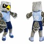 Blue Owl Mascot Costume