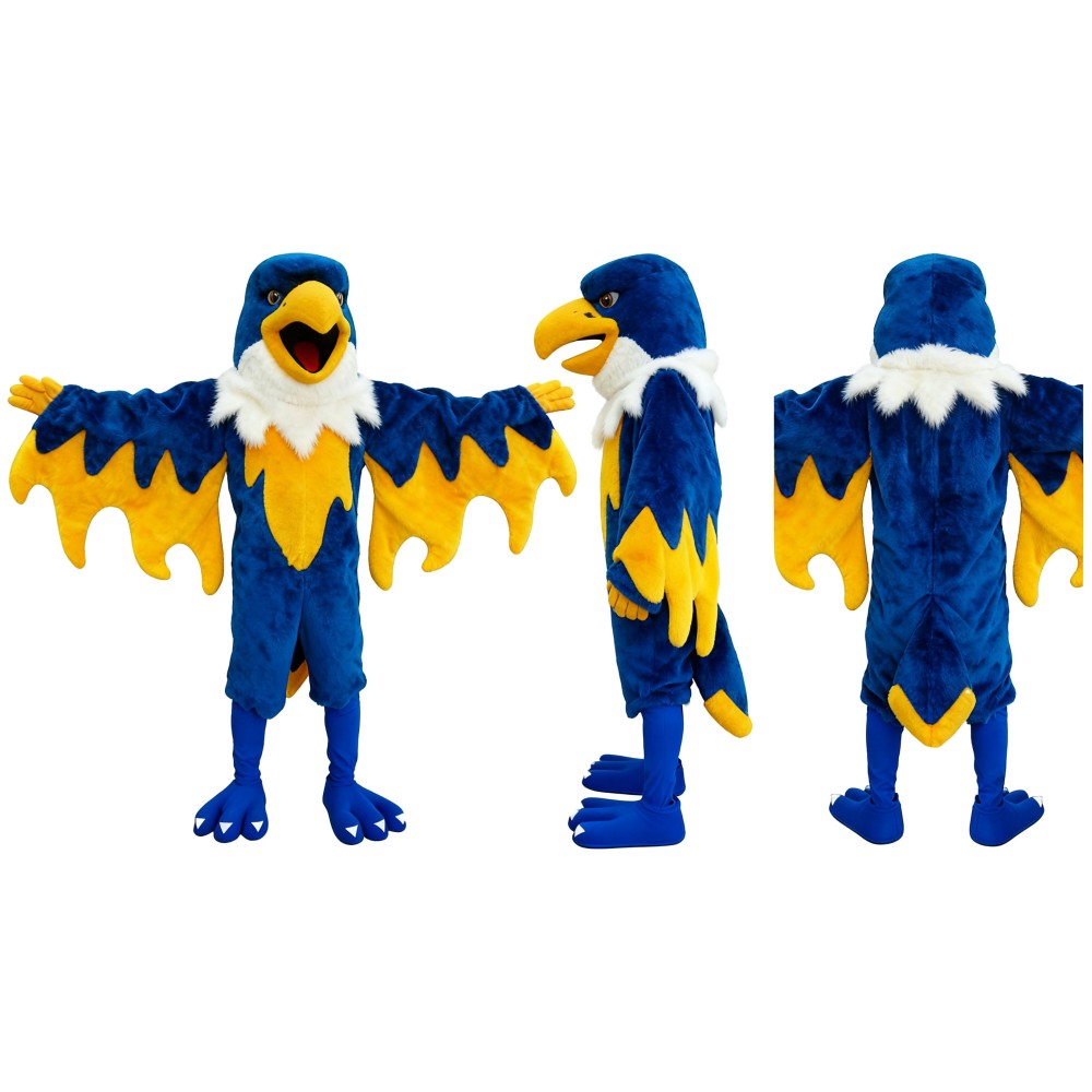 Blue Eagle Mascot Costume