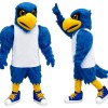 Blue Falcon Mascot Costume