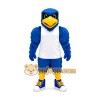 Blue Falcon Mascot Costume Blue Falcon Mascot Costume