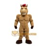 Power Muscular Horse Mascot Costume Power Muscular Horse Mascot Costume