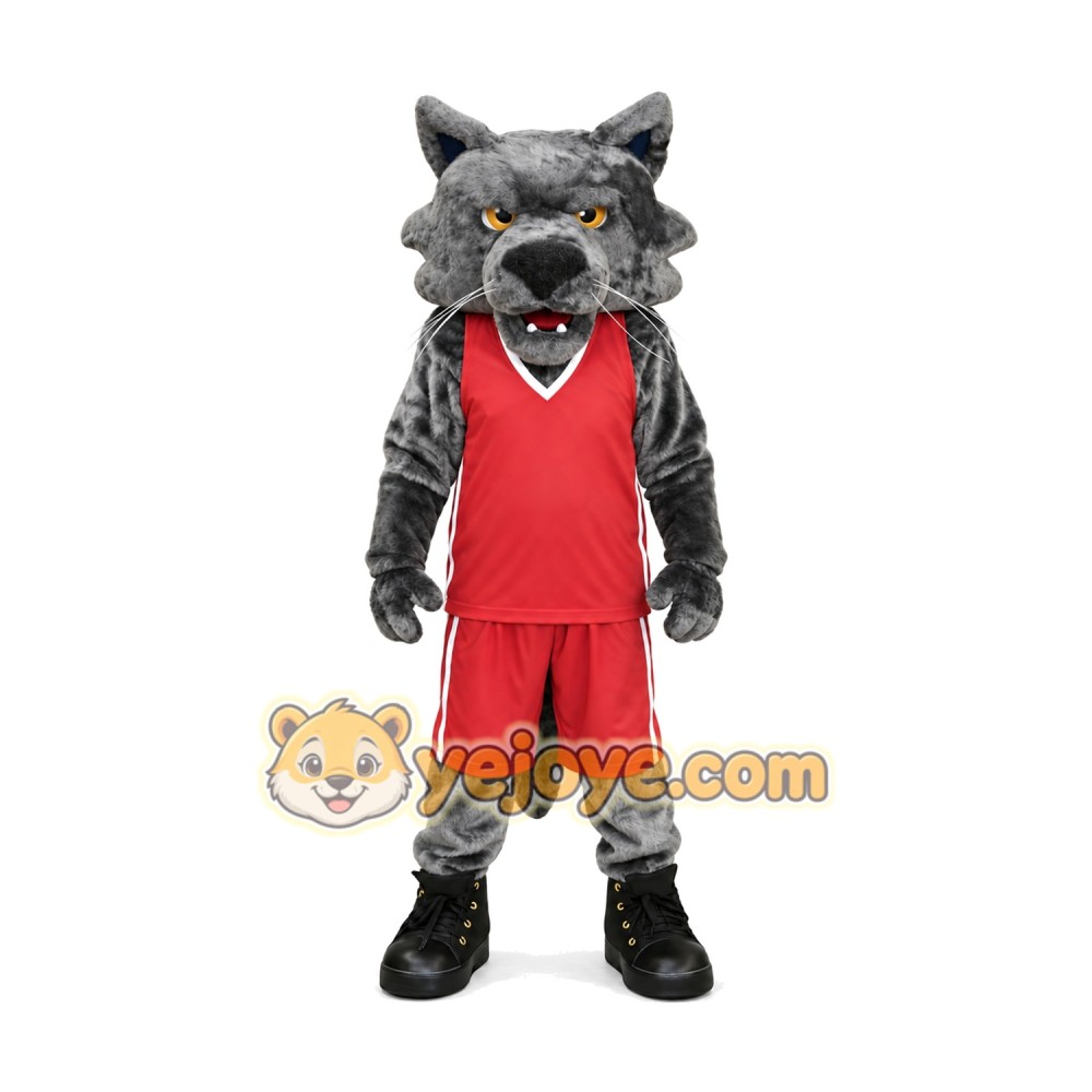 Sport Wolf Mascot Costume Sport Wolf Mascot Costume