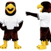 Red Eagle Hawk Mascot Costume