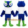 Blue Owl Mascot Costume Blue Owl Mascot Costume