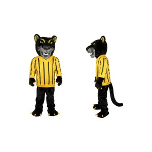 Sport Black Panther Mascot Costume
