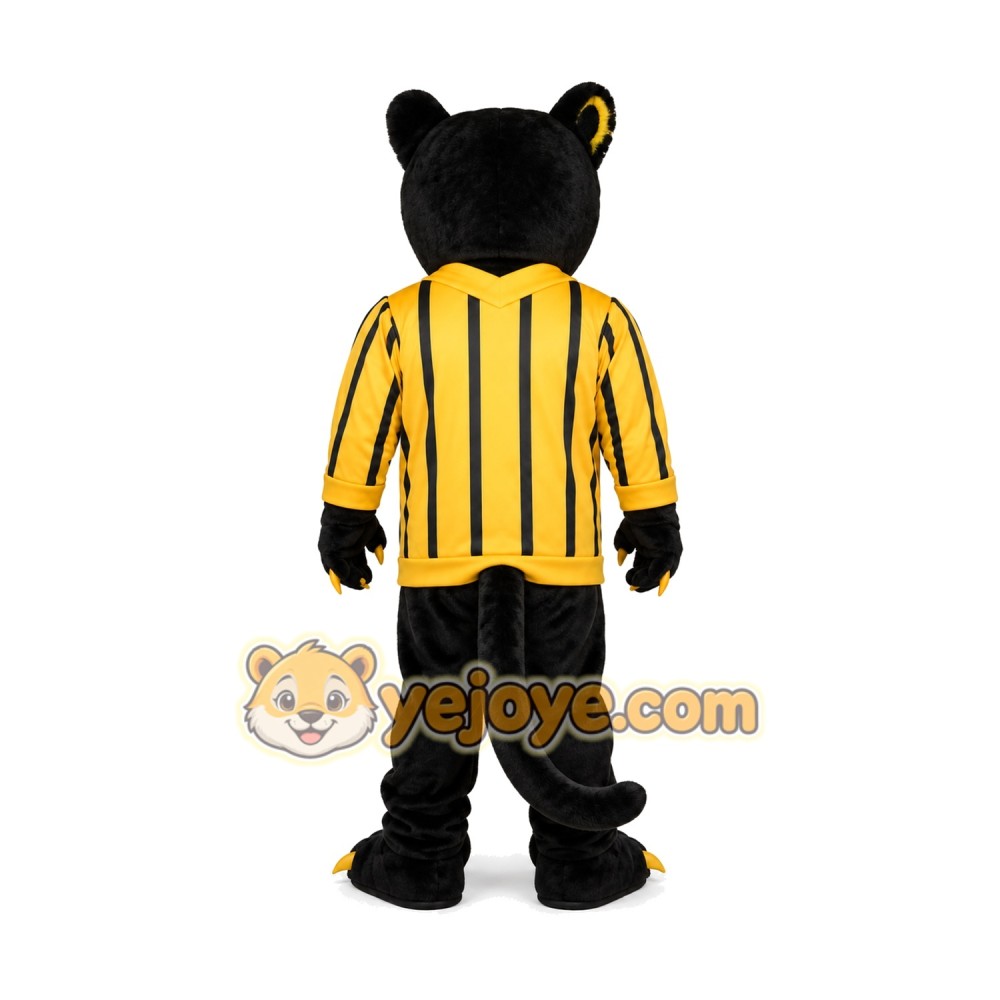Sport Black Panther Mascot Costume
