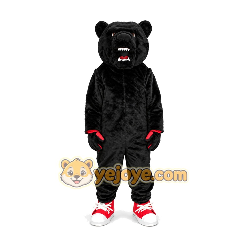 Black Bear Mascot Costume Black Bear Mascot Costume