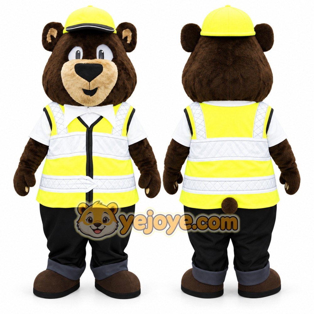 Happy Bear Mascot Costume Happy Bear Mascot Costume