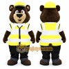 Happy Bear Mascot Costume Happy Bear Mascot Costume