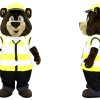 Happy Bear Mascot Costume